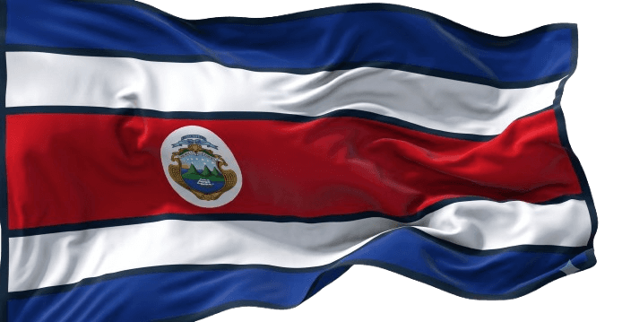 Bandeira: San Jose, Costa Rica