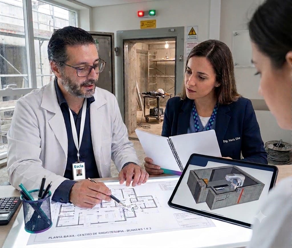 Consultoria em projetos de Radioterapia